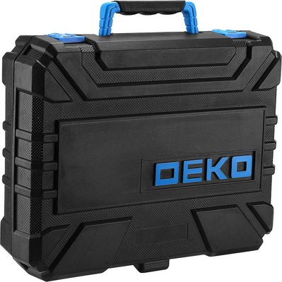 Аккумуляторная дрель-шуруповерт Deko DKCD12 в кейсе + набор инструментов 92шт / 083-1113- фото4