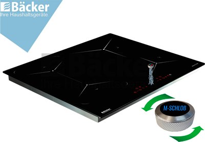 Индукционная варочная панель Backer BIH604-1T-S4 Black- фото5