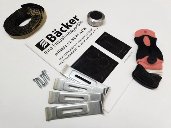 Индукционная варочная панель Backer BIH604-1T-S4 Black- фото6