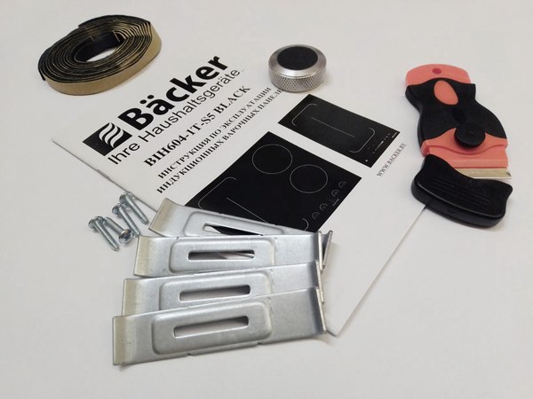 Индукционная варочная панель Backer BIH604-1T-S5 Black- фото5