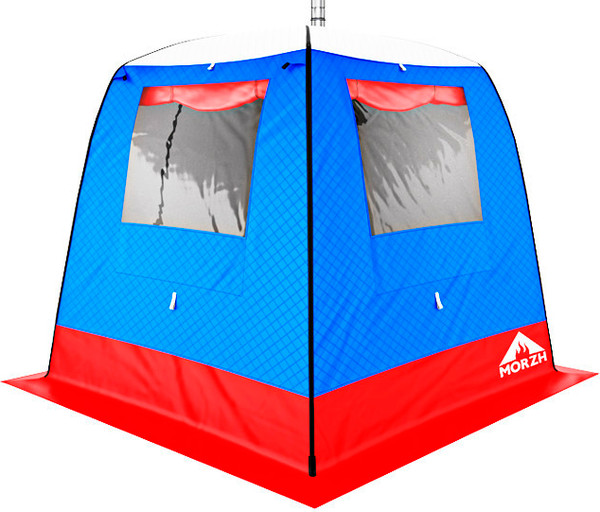 Палатка-баня MORZH 2 окна (триколор)