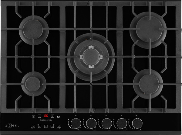 Газовая варочная панель Zugel ZGH602X- фото