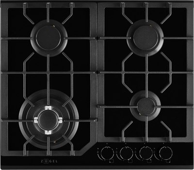 Газовая варочная панель Zugel ZGH601B- фото