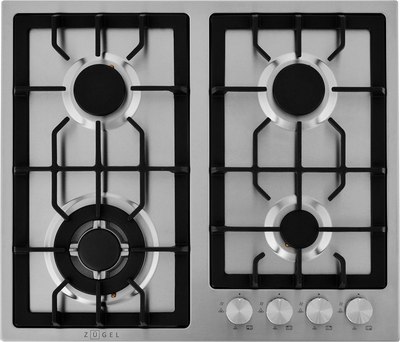 Газовая варочная панель Zugel ZGH601X- фото