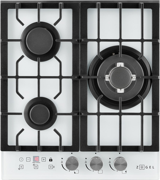 Газовая варочная панель Zugel ZGH450W- фото