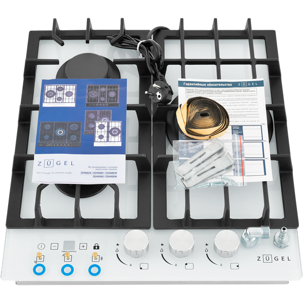 Газовая варочная панель Zugel ZGH450W- фото10
