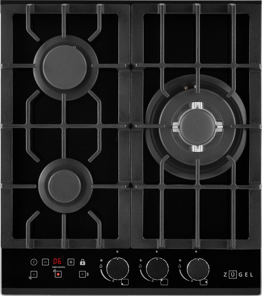 Газовая варочная панель Zugel ZGH450X- фото