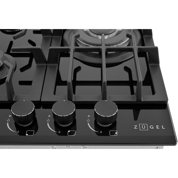 Газовая варочная панель Zugel ZGH450X- фото4