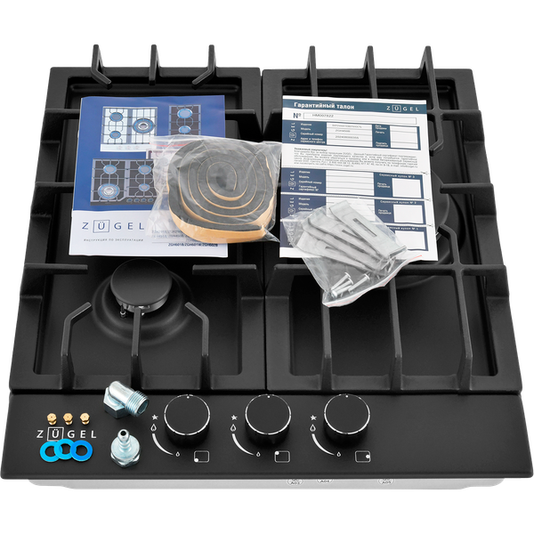 Газовая варочная панель Zugel ZGH450B- фото10