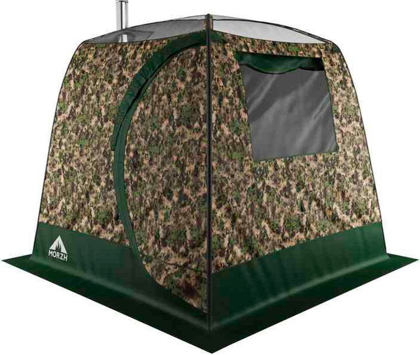 Палатка-баня MORZH Sky Lux 1 окно (камуфляж)- фото