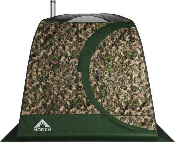 Палатка-баня MORZH Sky Lux 1 окно (камуфляж)- фото2