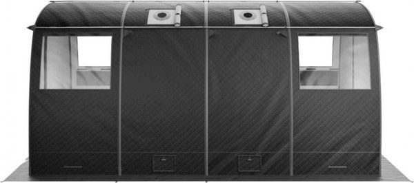 Палатка-баня MORZH Max XL (черный)- фото3