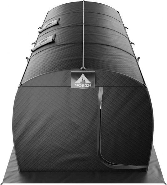 Палатка-баня MORZH Max XL (черный)- фото4