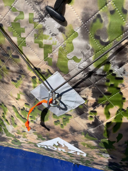 Туристический тент MORZH Влагозащитный Куб XL (синий)- фото6