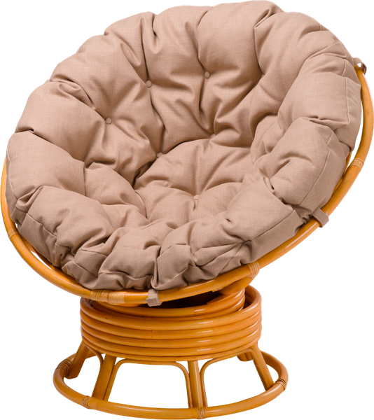 Кресло садовое Мебель Солнца Папасан вращающийся 23/01В- фото