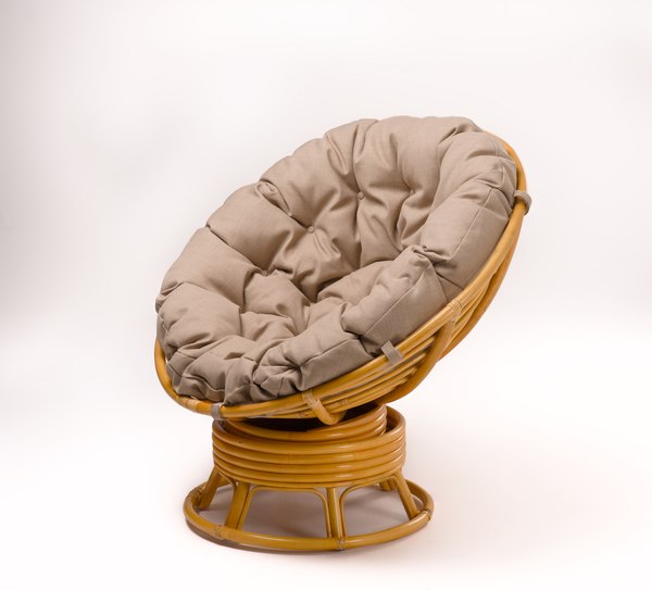 Кресло садовое Мебель Солнца Папасан вращающийся 23/01В- фото3