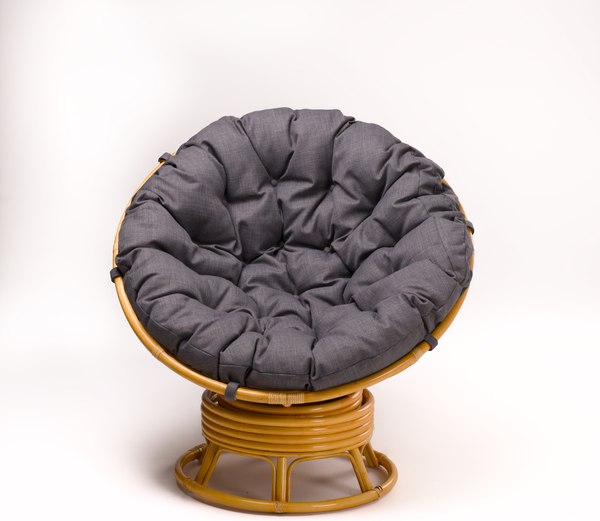 Кресло садовое Мебель Солнца Папасан вращающийся 23/01В- фото2