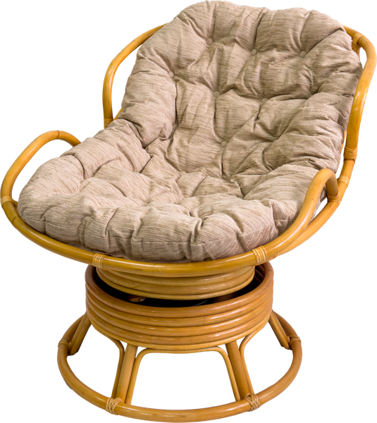 Кресло садовое Мебель Солнца Папасан Челси вращающийся 23/03В- фото