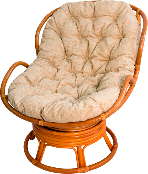 Кресло садовое Мебель Солнца Папасан Челси вращающийся 23/03В- фото