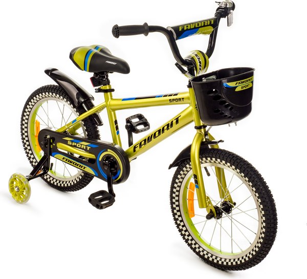 Детский велосипед FAVORIT Sport / SPT-Y16GN- фото2