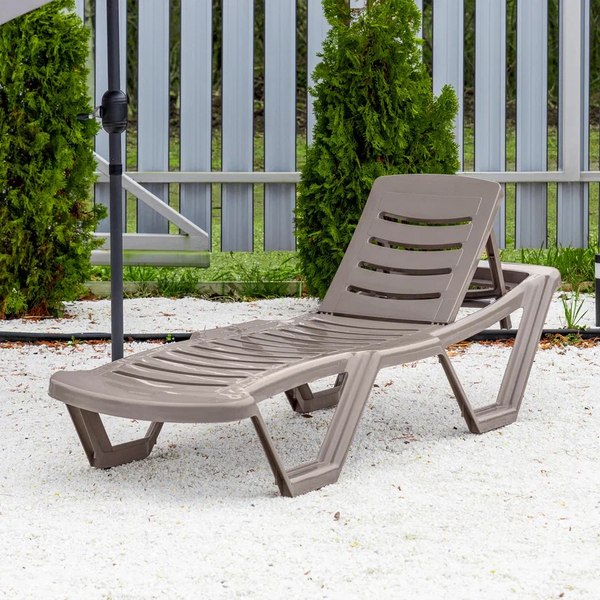 Шезлонг Ellastik Plast Элластик лм 187x63.5x32- фото9