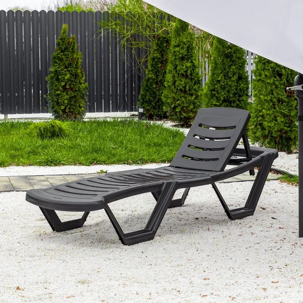 Шезлонг Ellastik Plast лластик лм 187x63.5x32- фото8