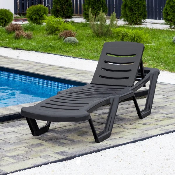 Шезлонг Ellastik Plast лластик лм 187x63.5x32- фото9