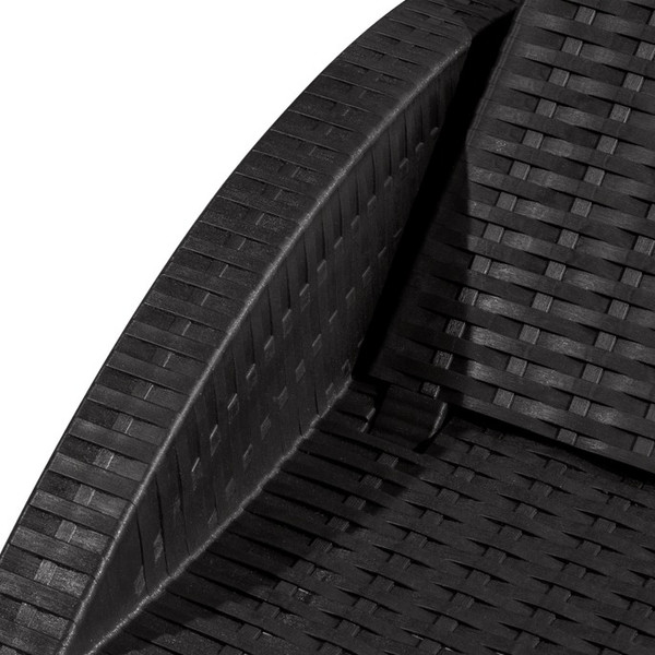 Шезлонг Ellastik Plast Rattan- фото6