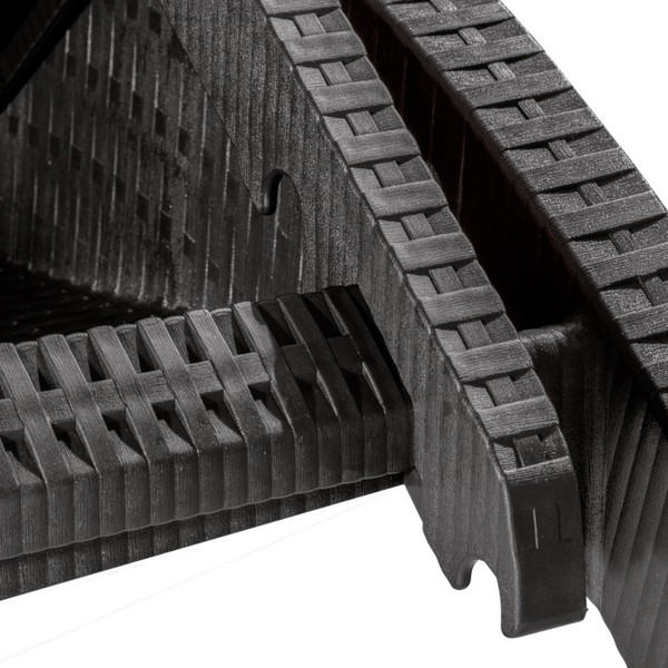 Шезлонг Ellastik Plast Rattan- фото7