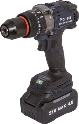 Аккумуляторная дрель-шуруповерт Pioneer CID-E2002BL-01- фото3