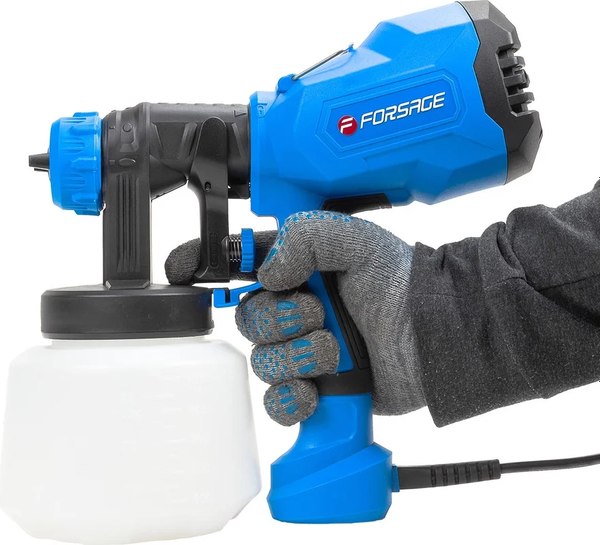 Краскопульт электрический Forsage F-SG100-640H- фото7