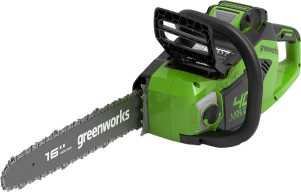 Пила цепная аккумуляторная Greenworks GD40CS18 / 2005807UG- фото