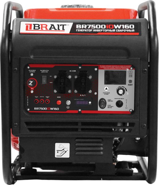Электростанция сварочная Brait BR7500iOW160- фото3