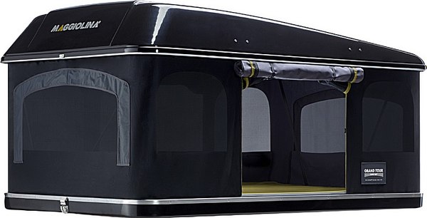 Палатка на крышу автомобиля Autohome Maggiolina Grand Tour Small 360 Black Storm / M360BS/15- фото4