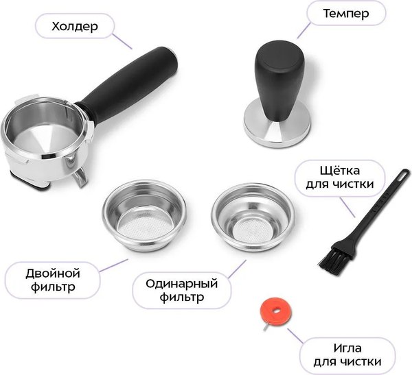 Кофемашина Kitfort КТ-7521- фото7