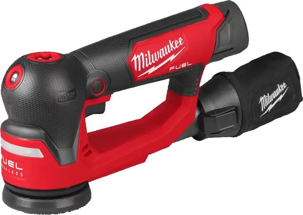 Эксцентриковая шлифовальная машина Milwaukee M12 FSDR75-202B (4933498233)- фото4