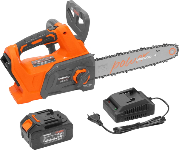 Пила цепная аккумуляторная Daewoo Power DACS 3021Li SET- фото