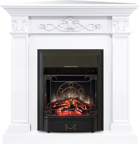 Каминокомплект Смолком Verona Corner STD-ASP Majestic FX M Black RC