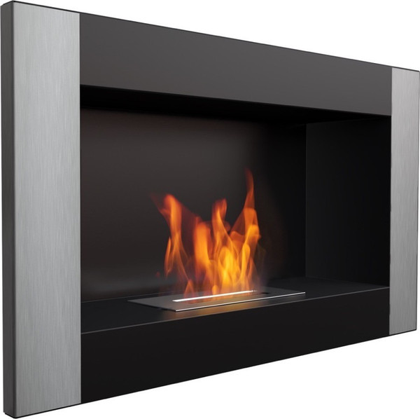 Биокамин Kratki Golf Czarny Vertical Tuv- фото