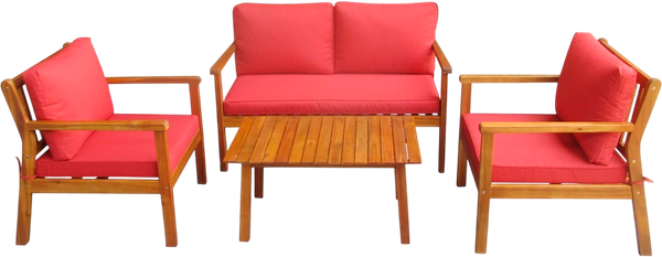 Комплект садовой мебели National Tree Company из акации TP6076.2.2- фото