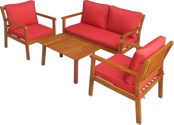 Комплект садовой мебели National Tree Company из акации TP6076.2.2- фото2