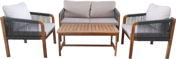 Комплект садовой мебели National Tree Company из акации TP6080.1.1- фото2