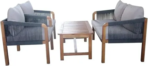 Комплект садовой мебели National Tree Company из акации TP6080.1.1- фото4