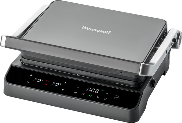Электрогриль Weissgauff WCG 250B Digital Glass- фото