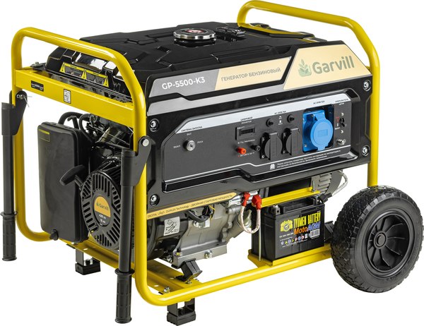 Бензиновый генератор Garvill GP5500-K3- фото