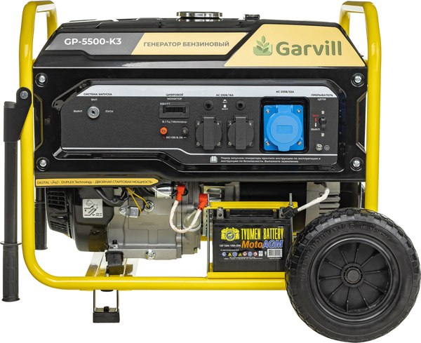 Бензиновый генератор Garvill GP5500-K3- фото4