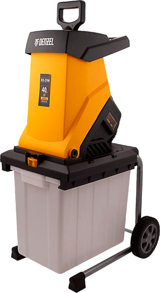 Садовый измельчитель электрический Denzel ECS-2700 / 59702- фото