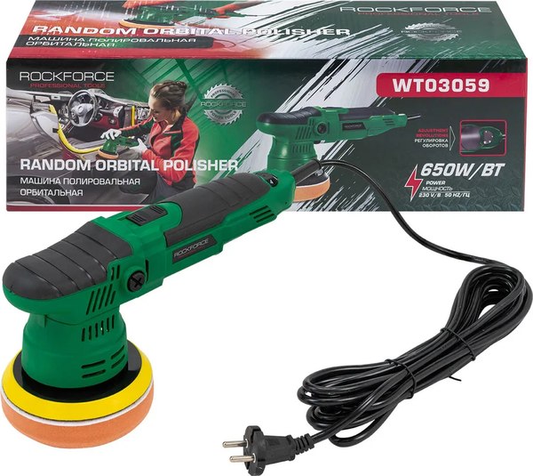Полировальная машина RockForce RF-WT03059- фото