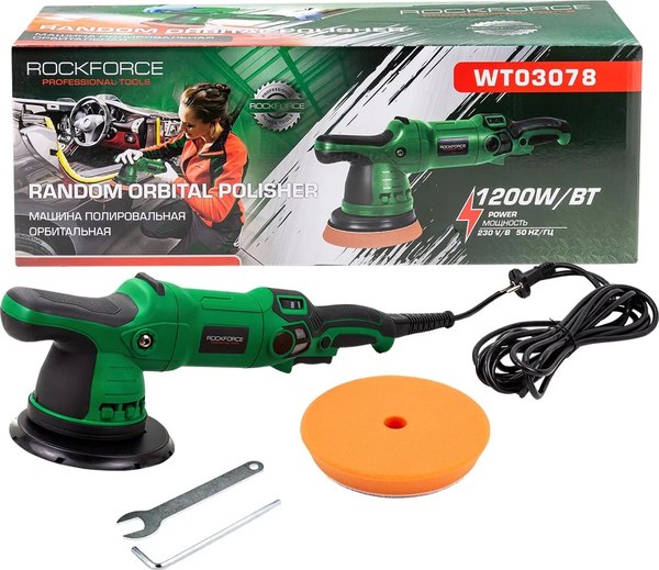 Полировальная машина RockForce RF-WT03078- фото