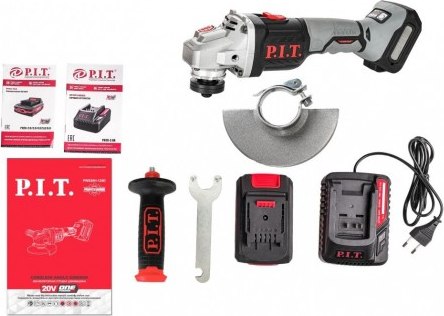 Угловая шлифовальная машина P.I.T PWS20H-125D/1- фото10